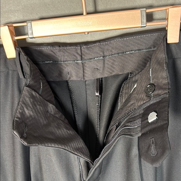 Men's Black Dress Pants, SARAR, wool, From TV Series wardrobe - Picture 6 of 6